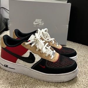 Rare Mesh Air Forces